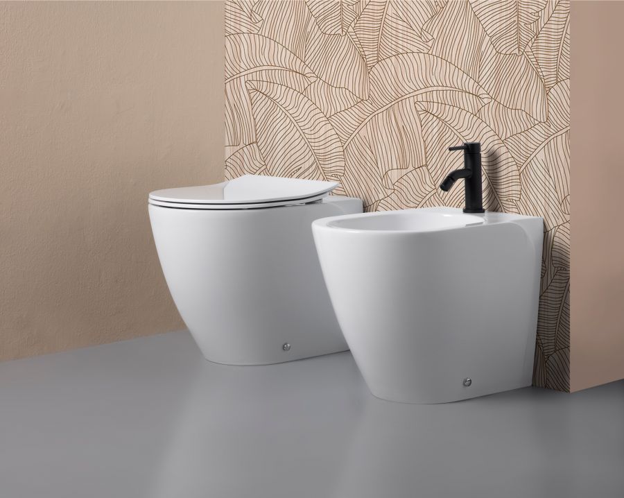 WC avec broyeur intégré